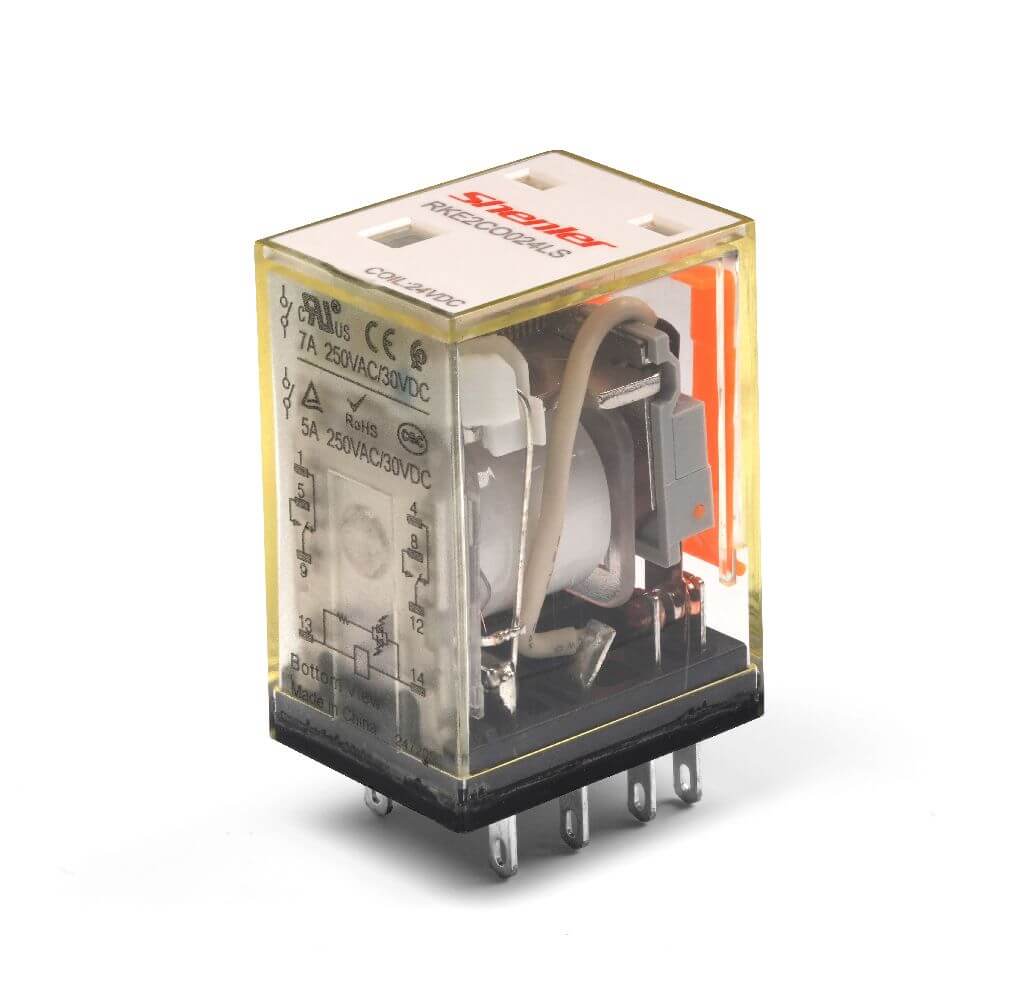 Промежуточное реле Shenler RKE4CO024LS 4CO 5A 24VDC